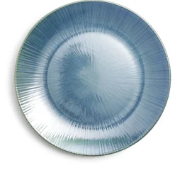 Vaisselle Et Accessoires De Table<Gifi Assiette plate Amaury faïence bleue Ø25cm