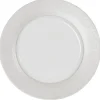 Gifi Assiette plate blanche bordure brillante| Vaisselle Et Accessoires De Table