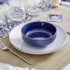 Vaisselle Et Accessoires De Table<Gifi Assiette plate blanche bordure dorée Ø27cm