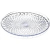 Gifi Assiette plate en plastique transparent effet martelé| Vaisselle Et Accessoires De Table