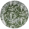 Gifi Assiette plate en porcelaine décor exotique Ø16 cm| Vaisselle Et Accessoires De Table