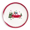 Vaisselle Et Accessoires De Table<Gifi Assiette plate en porcelaine motif Noël Ø27cm