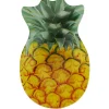Vaisselle Et Accessoires De Table<Gifi Assiette plate en verre forme ananas jaune vert