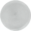 Gifi Assiette plate en verre strié gris argenté| Vaisselle Et Accessoires De Table