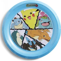 Gifi Assiette plate enfant Pokémon plastique Ø21cm| Vaisselle Et Accessoires De Table