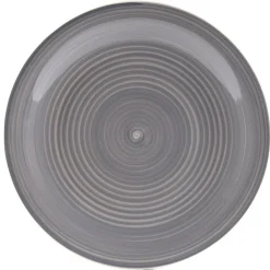 Vaisselle Et Accessoires De Table<Gifi Assiette plate gris effet spirale x4