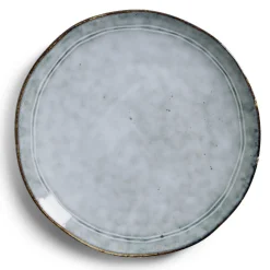 Gifi Assiette plate grès cuivré Ø26cm| Vaisselle Et Accessoires De Table