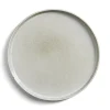 Gifi Assiette plate grès gris Ø27,5cm| Vaisselle Et Accessoires De Table