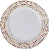 Vaisselle Et Accessoires De Table<Gifi Assiette plate Luminarc ronde triangles rose gris jaune