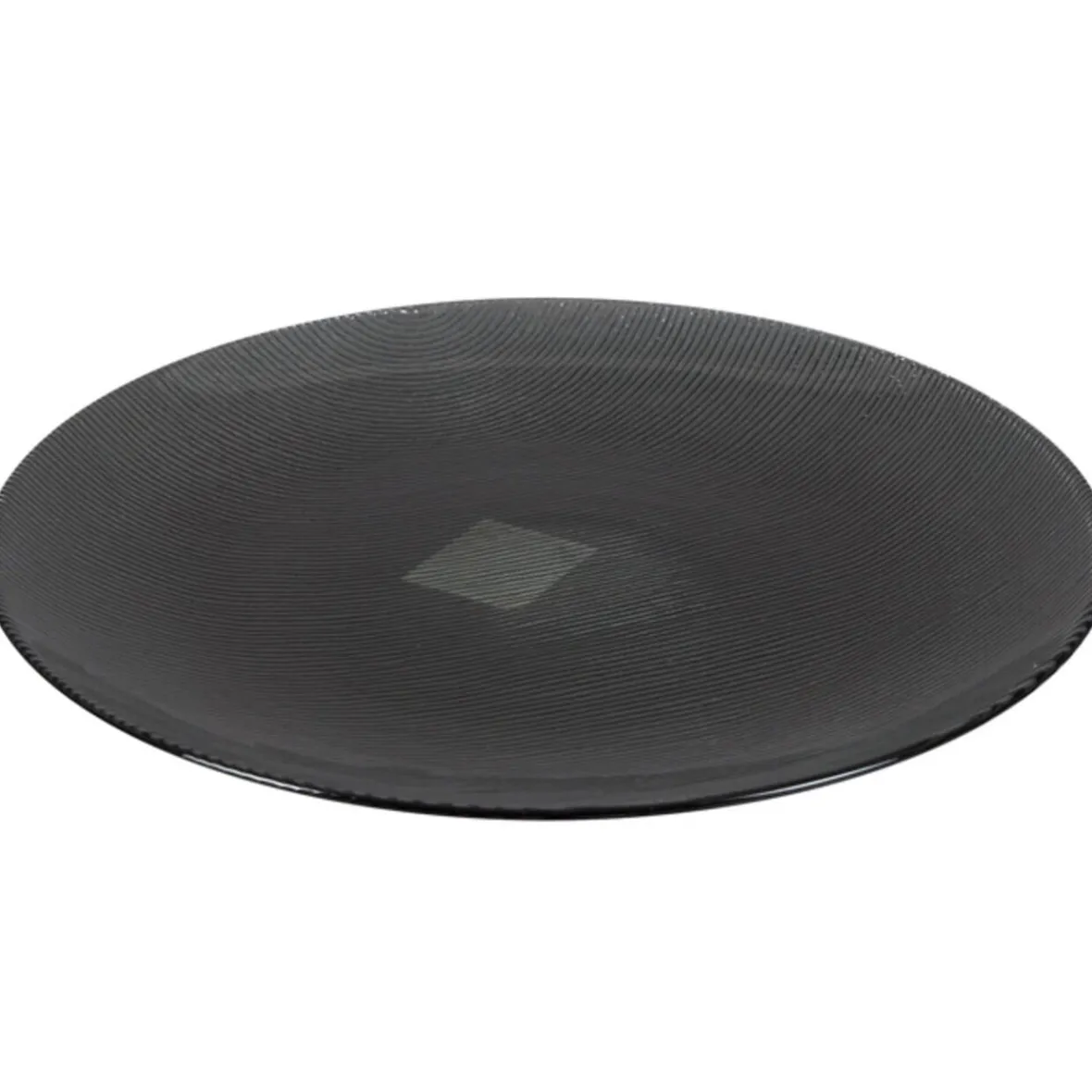 Gifi Assiette plate noire| Vaisselle Et Accessoires De Table