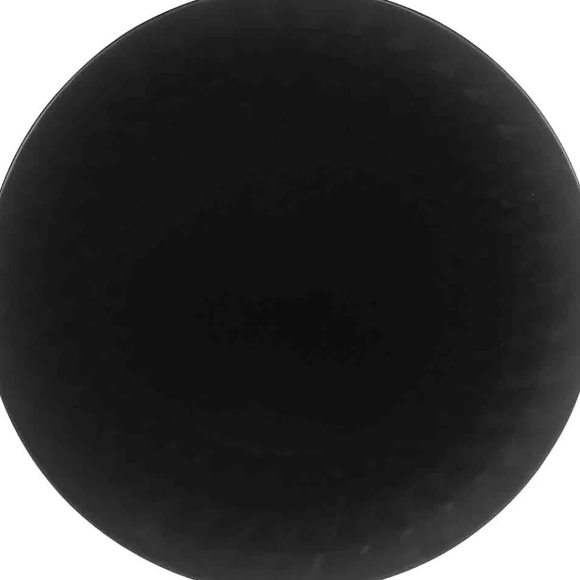 Gifi Assiette plate noire à reliefs| Vaisselle Et Accessoires De Table