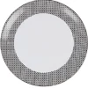 Vaisselle Et Accessoires De Table<Gifi Assiette plate noire et blanche