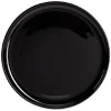 Gifi Assiette plate Oslo noir Ø27cm| Vaisselle Et Accessoires De Table