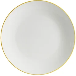 Gifi Assiette plate porcelaine blanc Ø26,5cm| Vaisselle Et Accessoires De Table