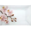 Vaisselle Et Accessoires De Table<Gifi Assiette plate rectangulaire design Orchidée