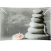 Vaisselle Et Accessoires De Table<Gifi Assiette plate rectangulaire design galets gris zen