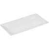 Gifi Assiette plate rectangulaire porcelaine blanc| Vaisselle Et Accessoires De Table