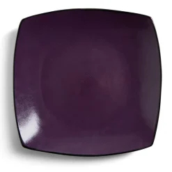 Vaisselle Et Accessoires De Table<Gifi Assiette plate rectangulaire grès 27,5x27,5cm