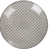 Vaisselle Et Accessoires De Table<Gifi Assiette plate ronde blanche motif géométrique noir