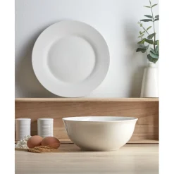 Gifi Assiette plate ronde blanche| Vaisselle Et Accessoires De Table