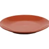 Gifi Assiette plate ronde corail unie| Vaisselle Et Accessoires De Table