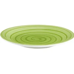 Gifi Assiette plate ronde déco spirale Ø25 cm| Vaisselle Et Accessoires De Table