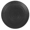 Vaisselle Et Accessoires De Table<Gifi Assiette plate ronde faïence design Zebra uni noir