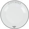 Gifi Assiette plate ronde Le petit bistrot| Vaisselle Et Accessoires De Table