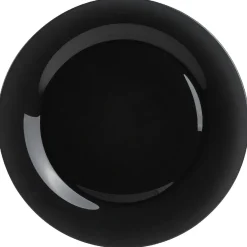 Gifi Assiette plate ronde Luminarc noire Zana| Vaisselle Et Accessoires De Table