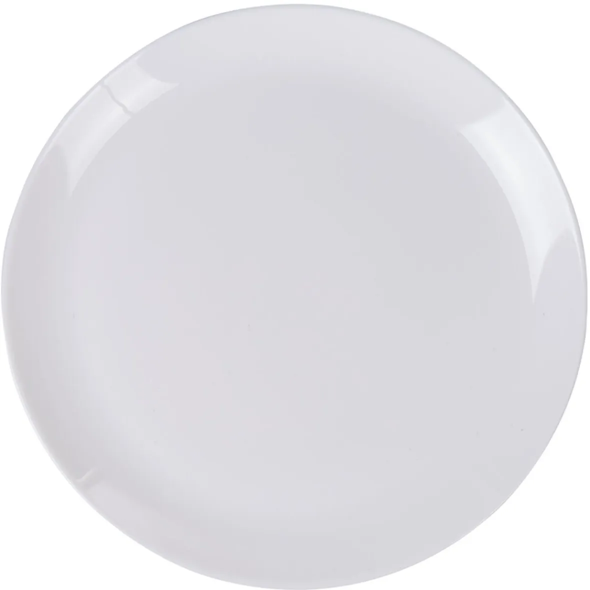 Gifi Assiette plate ronde Luminarc unie blanche Diwali| Vaisselle Et Accessoires De Table