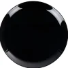 Gifi Assiette plate ronde Luminarc unie noire Diwali| Vaisselle Et Accessoires De Table