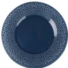 Gifi Assiette plate ronde Luminarc Bulla bleu nuit bord large| Vaisselle Et Accessoires De Table