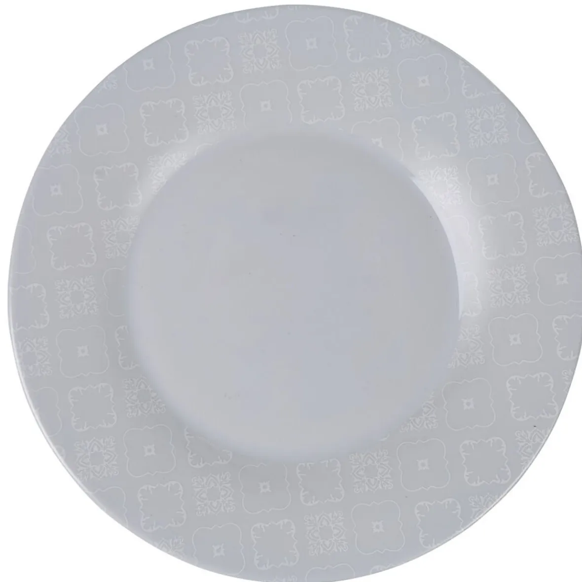Gifi Assiette plate ronde Luminarc modèle Calicot gris| Vaisselle Et Accessoires De Table