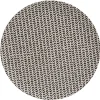 Gifi Assiette plate ronde motif géométrique noir et blanc| Vaisselle Et Accessoires De Table