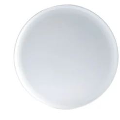 Gifi Assiette plate ronde Oslo blanche| Vaisselle Et Accessoires De Table