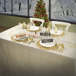 Gifi Assiette plate ronde Oslo blanche| Vaisselle Et Accessoires De Table