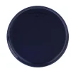 Gifi Assiette plate ronde Oslo bleue| Vaisselle Et Accessoires De Table