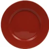 Gifi Assiette plate rouge| Vaisselle Et Accessoires De Table