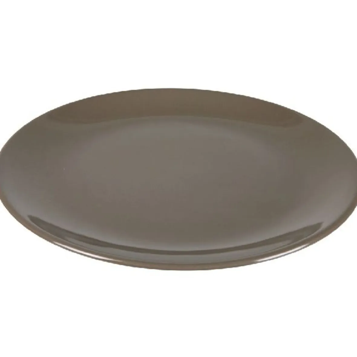 Gifi Assiette plate taupe| Vaisselle Et Accessoires De Table