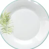 Gifi Assiette porcelaine motif jungle| Vaisselle Et Accessoires De Table
