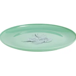 Vaisselle Et Accessoires De Table<Gifi Assiette ronde en plastique décor feuillage