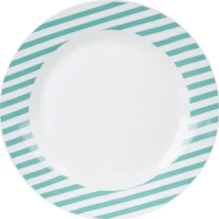 Gifi Assiette ronde plate faïence motif coeur| Vaisselle Et Accessoires De Table