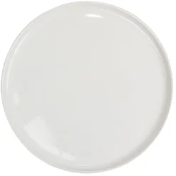 Gifi Assiette ronde plate Nordic porcelaine blanc| Vaisselle Et Accessoires De Table