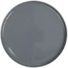 Gifi Assiette ronde plate Nordic porcelaine gris| Vaisselle Et Accessoires De Table