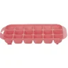 Gifi Bac à glaçons en plastique rose 18 compartiments x2| Vaisselle Et Accessoires De Table