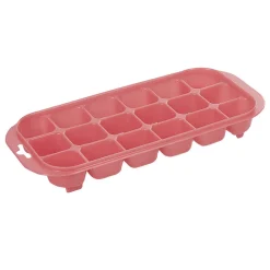 Gifi Bac à glaçons en plastique rose 18 compartiments x2| Vaisselle Et Accessoires De Table