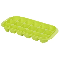 Gifi Bac à glaçons en plastique vert 18 compartiments x2| Vaisselle Et Accessoires De Table