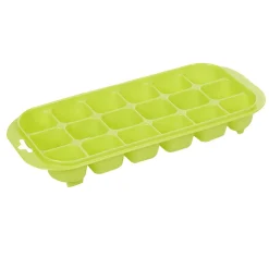 Gifi Bac à glaçons en plastique vert 18 compartiments x2| Vaisselle Et Accessoires De Table