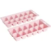 Gifi Bac à glaçons en plastique rose x2| Vaisselle Et Accessoires De Table