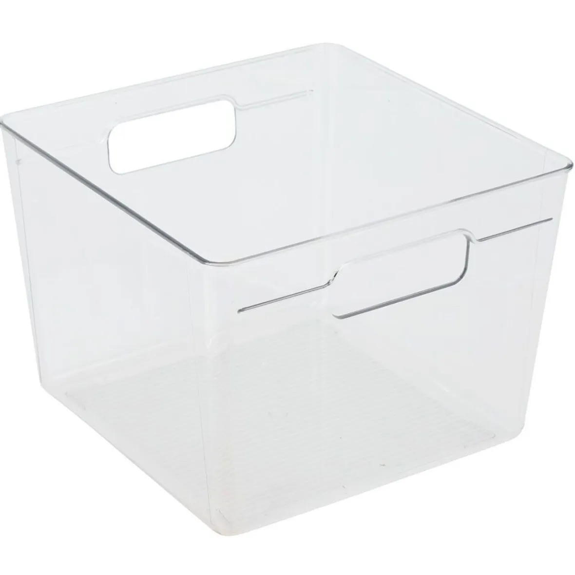 Rangement De Cuisine<Gifi Bac de rangement carré transparent pour frigo 5,5L